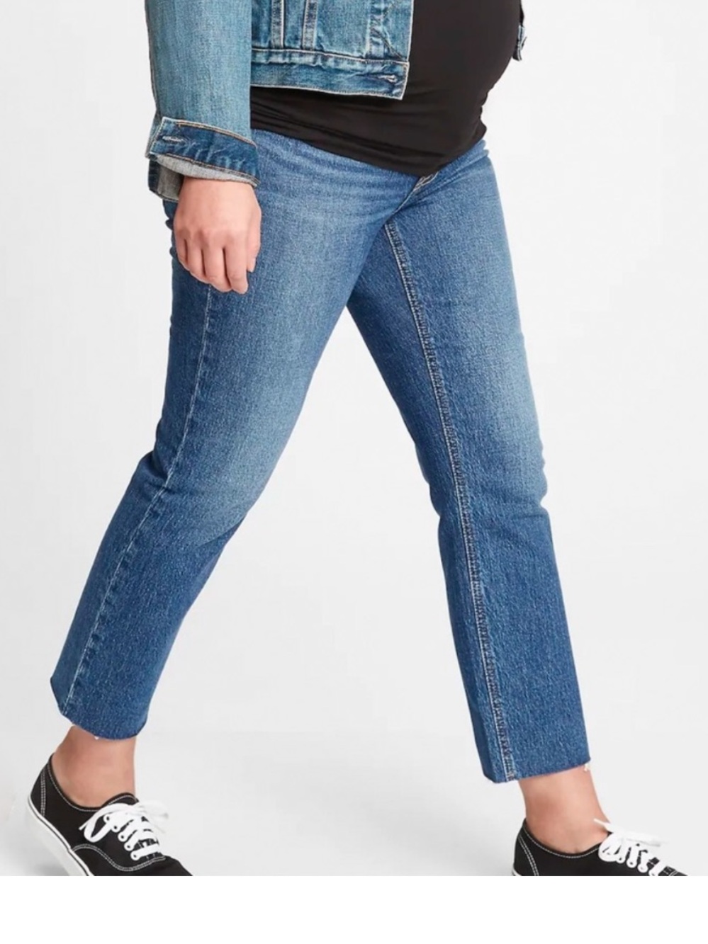 Gap Cheeky Maternity Full Panel Jeans Sz 12
